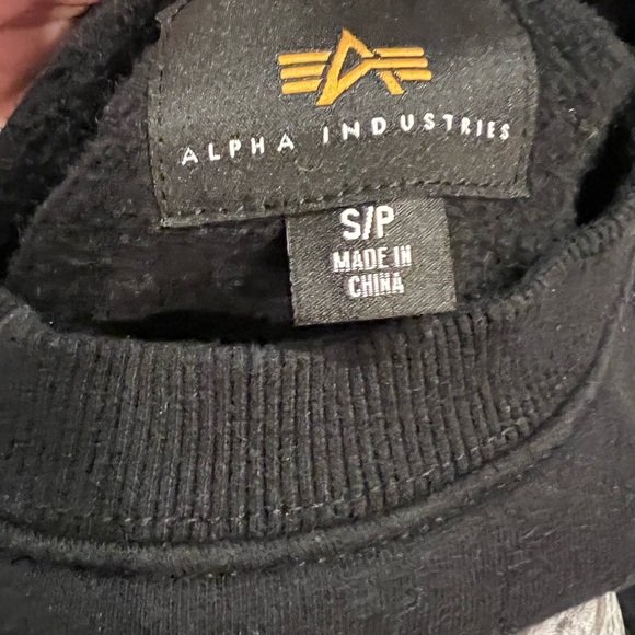 Alpha Industries NASA Sweatshirt (size S) - Picture 2 of 2